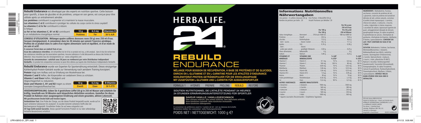 H24 Rebuild Endurance (All-in-One)